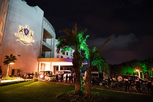 Hotel Kaya Palazzo där Sveriges fotbollslandslag bor