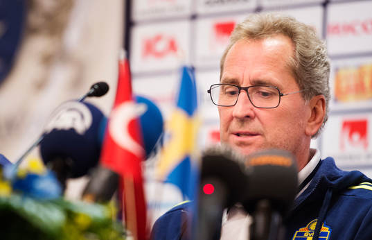 Förbundskapten Erik Hamrén