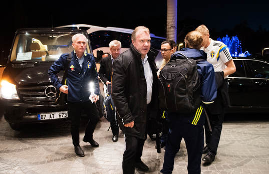 Håkan Sjöstrand, generalsekreterare, och Karl-Erik