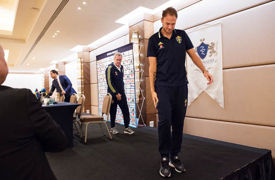 Förbundskapten Erik Hamrén och Andreas Granqvist lämnar