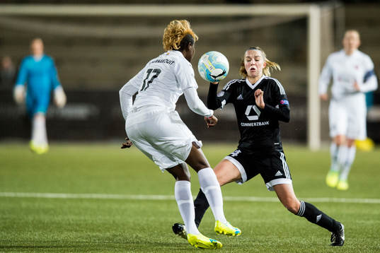 Rosengårds Gaëlle Enganamouit och Frankfurts