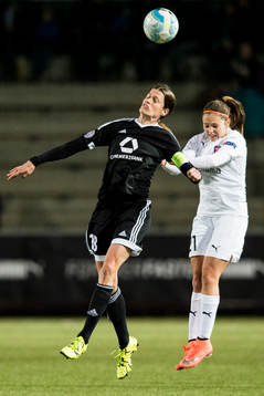 Frankfurts Kerstin Garefrekes och Rosengårds Lieke Martens