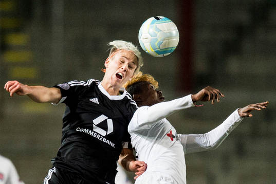 Frankfurts Sophie Schmidt och Rosengårds Gaëlle