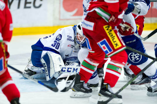 Leksands målvakt Henrik Haukeland