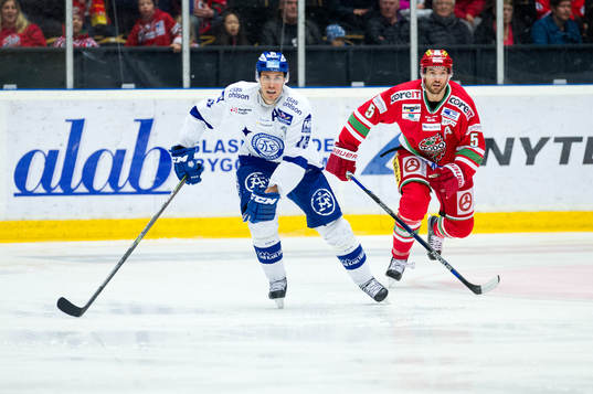 Leksands Jon Knuts och Modos Noah Welch