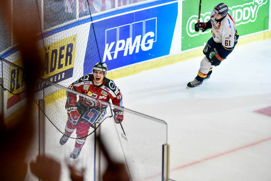 Frölundas Andreas Johnson jublar