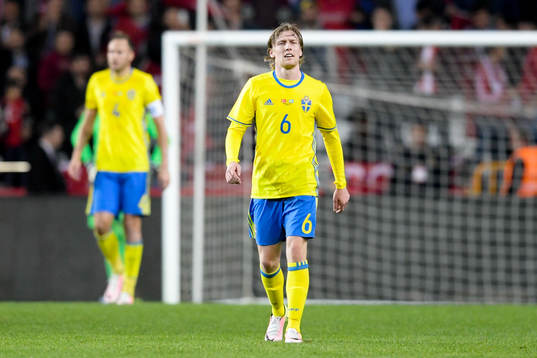 Sveriges Emil Forsberg deppar
