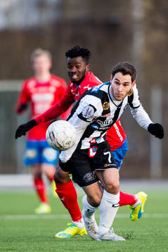 Landskronas Alexander Tkacz och Östers Richard Donkor