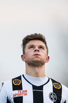 Landskronas Erik Pärsson deppar