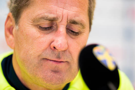 Förbundskapten Erik Hamrén