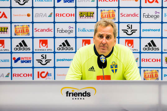 Förbundskapten Erik Hamrén
