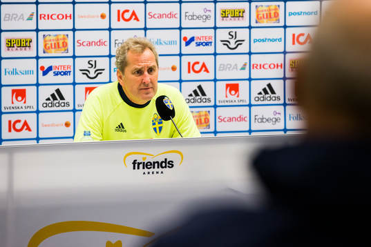 Förbundskapten Erik Hamrén