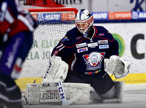 Linköpings målvakt Marcus Högberg