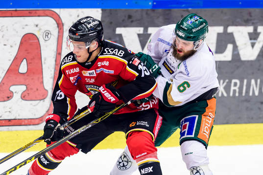 Luleås Christian Jaros och Färjestads Mikael Wikstrand