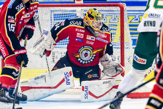 Luleås målvakt Joel Lassinantti