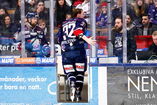 Linköpings Nichlas Hardt och Carl Dahlström i