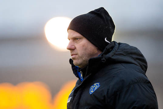 Falkenbergs tränare Hans Eklund