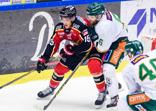 Luleås Christian Jaros och Färjestads Mikael Wikstrand