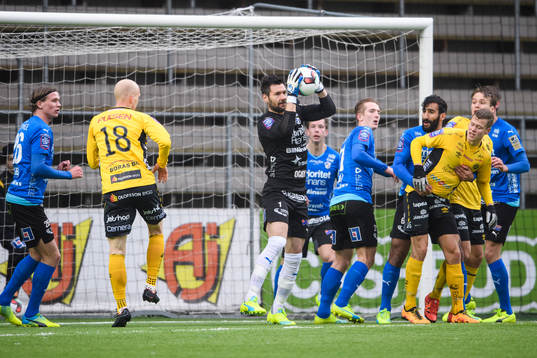 Halmstads målvakt Stojan Lukic