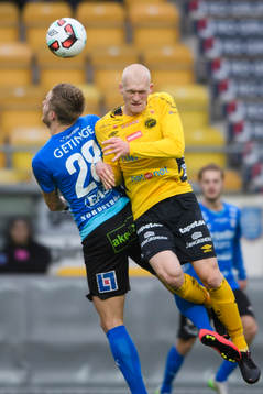 Nickduell mellan Elfsborgs Viktor Nilsson och Halmstads