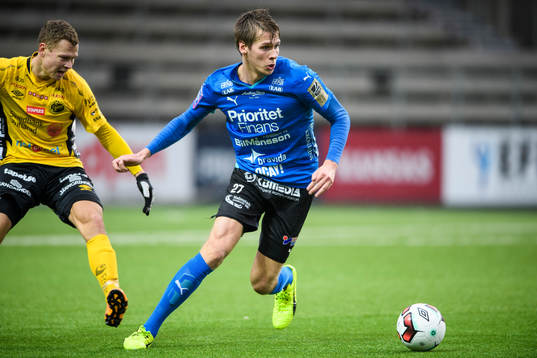 Halmstads Marcus Johansson och Elfsborgs Viktor Claesson