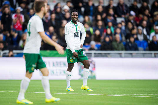 Hammarbys Amadaiya Rennie deppar