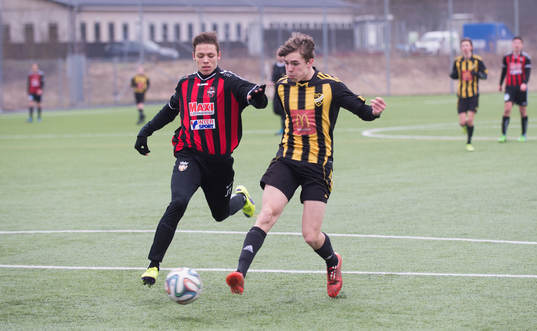 i matchen mellan IFK Hässleholm och Kristianstads