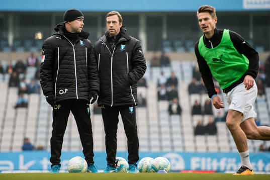 Malmö FFs assisterande tränare Olof Persson, tränare