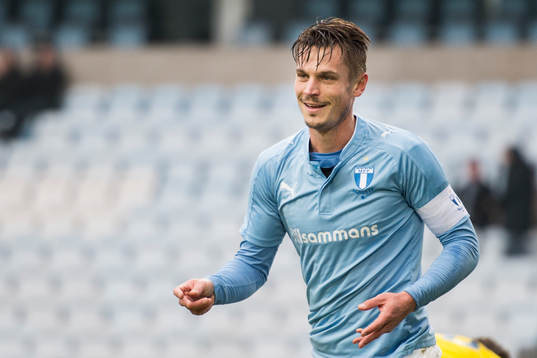 Malmö FFs Markus Rosenberg jublar