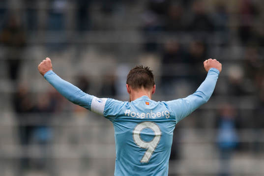 Malmö FFs Markus Rosenberg jublar