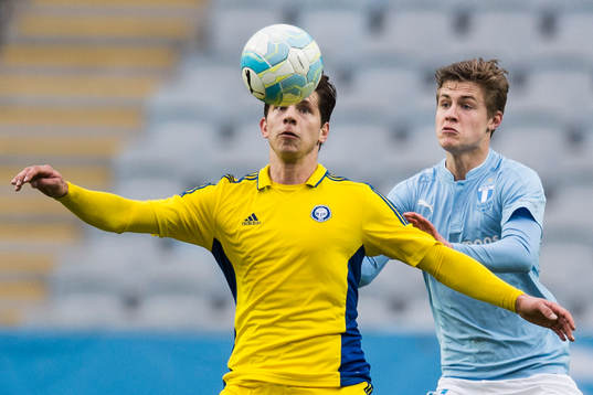 Helsingfors Sebastian Dahlström och Malmö FFs Mattias
