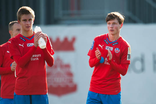 Helsingborgs Max Svensson jublar