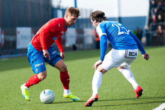 Helsingborgs Martin Christensen och Trelleborgs Robin