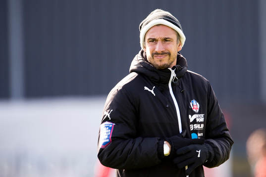 Helsingborgs manager Henrik Larsson