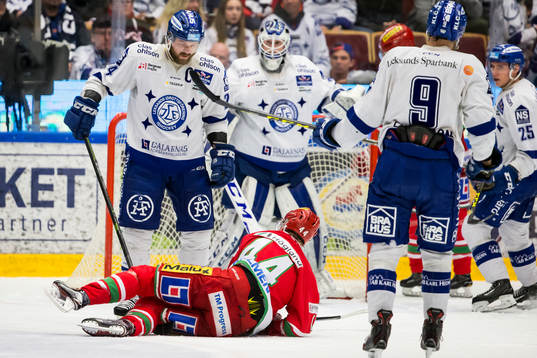 Leksands Jonas Frögren Modos Carl Grundström i