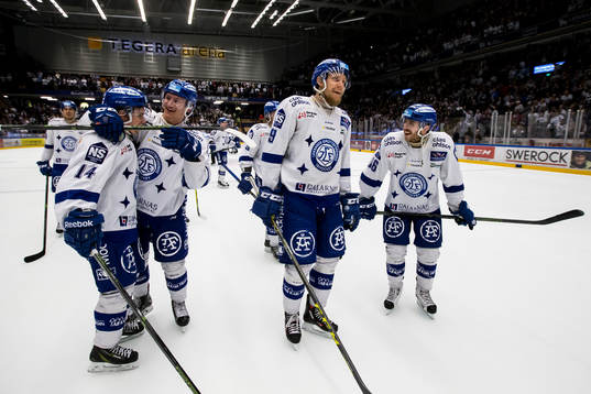 Leksands Oskar Lang Daniel Bertov Lukas Ericsson János