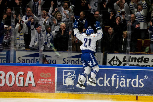 Leksands Brock Montpetit jublar