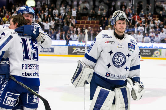 Leksands Johan Porsberger Jonas Frögren målvakt Henrik