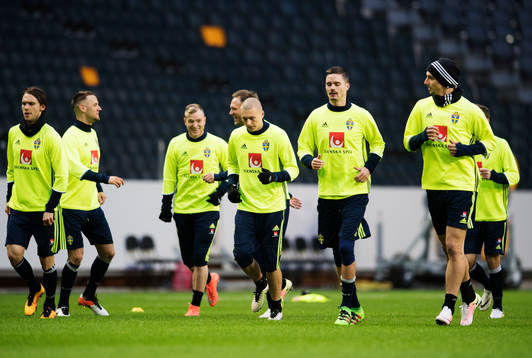 Albin Ekdal, Alexander Milosevic, John Guidetti, Andreas