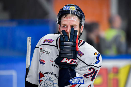 Linköpings Fredric Andersson deppar