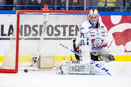 Linköpings målvakt David Rautio deppar
