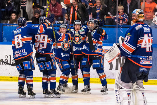 Växjös Tuomas Kiiskinen, Robert Rosén och Eric