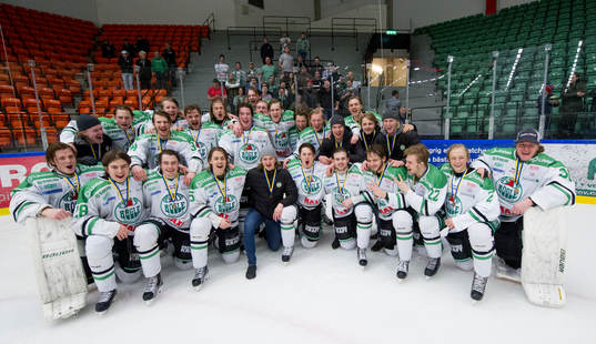 Bläddra bland fler bilder av Ishockey, JSM, J20, Bronsmatch, Rögle - AIK