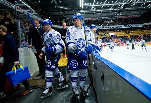 Leksands Lukas Eriksson och Viktor Amnér deppar
