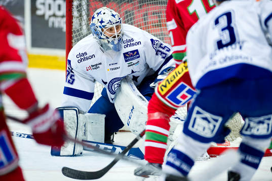 Leksands målvakt Frans Tuohima