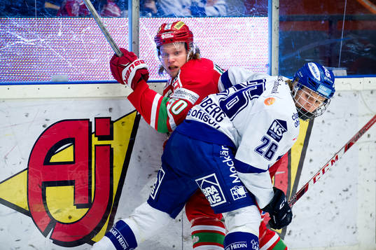 Modos Ludvig Nilsson och Leksands Tom Hedberg