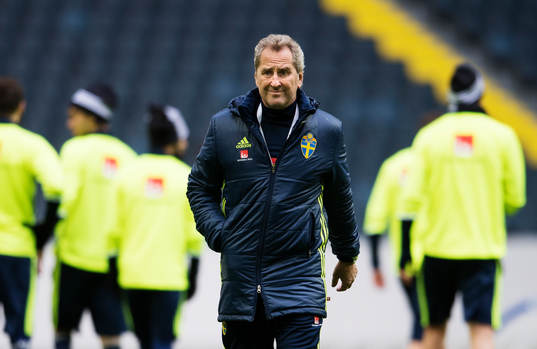 Förbundskapten Erik Hamrén