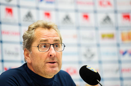 Förbundskapten Erik Hamrén