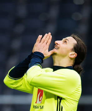 Zlatan Ibrahimovic reagerar