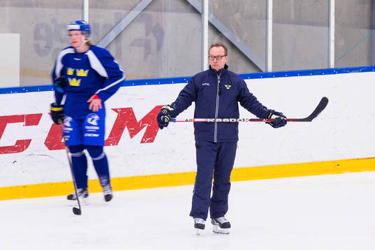 Sveriges förbundskapten Pär Mårts